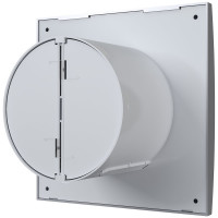 Осевой вытяжной вентилятор с обратным клапаном ERA AURA 4C D 100 gray metal 87-987