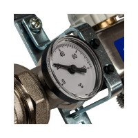 Коллектор из нержавеющей стали в сборе без расходомеров STOUT 6 выходов SMS 0912 000006