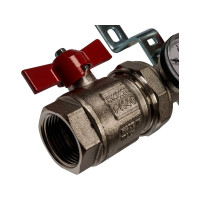 Коллектор из нержавеющей стали в сборе с расходомерами STOUT 10 выходов SMS 0907 000010