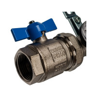 Коллектор из нержавеющей стали в сборе с расходомерами STOUT 10 выходов SMS 0907 000010