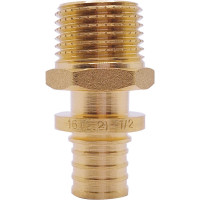 Переход РОСТерм НР 16-1/2" латунь FtransOut16-1/2brass