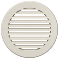 Решетка вентиляционная РКН фланец D125 D161 ASA Ivory STREETLINE ERA 12РКН Ivory
