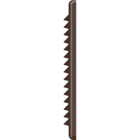 Решетка с рамкой (150х150 мм, коричневая) ERA 1515Р 86-628