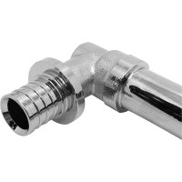 L-образная трубка для радиатора РОСТерм 16х15 250 FL1615