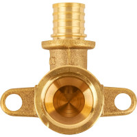 Уголок РОСТерм 16х1/2 с настенным креплением Fang16-1/2