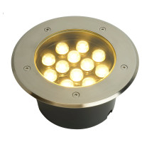 Тротуарный светильник FERON SP4114, 12LED теплый белый, 12W, 180хH90mm, вн. диаметр: 150mm, IP67 32021
