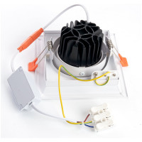 Карданный светодиодный светильник FERON 1x12W 1080 Lm, 4000К, 35 градусов, белый, AL201 29773