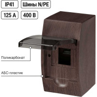 Щиток электрический бокс TDM ELECTRIC ЩРН-П-4 модуля навесной пластик IP41 "Эко" бук SQ0901-0019