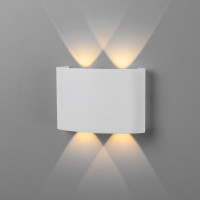 Садово-парковый светильник Elektrostandard 1555 TECHNO LED со светодиодами TWINKY DOUBLE белый a038419