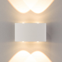Садово-парковый светильник Elektrostandard 1555 TECHNO LED со светодиодами TWINKY DOUBLE белый a038419
