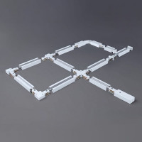 Электрический соединитель Elektrostandard TRC-1-1-I-WH прямой белый a039598