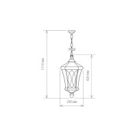 Садово-парковый светильник Elektrostandard GLXT-1450H Virgo H капучино a031923