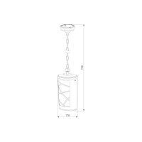 Садово-парковый светильник Elektrostandard GL 1017H Premier H черный a039857
