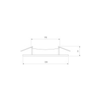 Встраиваемый светильник Elektrostandard DLS003 18W 4200K a034918