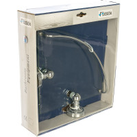 Полка стеклянная угловая FIXSEN STYLE 41103A