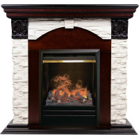 Электрический камин RealFlame Dubnius 3D+3D Olympic 10014489