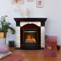 Электрический камин RealFlame Dubnius 3D+3D Olympic 10014489