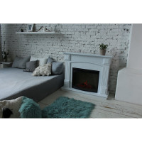 Электрический камин RealFlame Evelina 25,5 WT+Evrika 25,5 LED 10014968