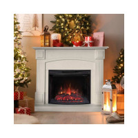 Электрический камин RealFlame Evelina 25,5 WT+Evrika 25,5 LED 10014968