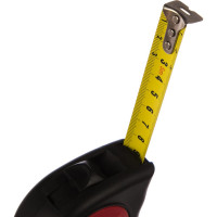 Рулетка Top Tools стальная лента с кнопкой паузы 5 м x 19 мм 27C315