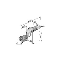 Шлифовальная машина с плоской головкой FLEX SFE 8-2 115 420565