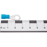 Кольцевой наконечник Klauke 1,5-2,5мм2 под винт М6 синий klk6306