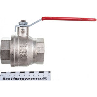 Шаровой кран RuB, 1 1/2" DN40 PN40, ВР-ВР, серия MILANO (S.90), ручка S90H00