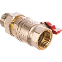 Шаровой кран RuB с накидной гайкой ("американка"), 1" DN25 PN40, серия MILANO (S.90) S90F36