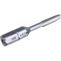 Метчик М 4 с хвостовиком HEX 1/4 дюйма Bucovice Tools 940040