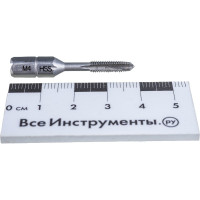 Метчик М 4 с хвостовиком HEX 1/4 дюйма Bucovice Tools 940040