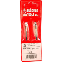 Набор метчиков из 2-х шт. M 5 шаг 0.8 мм Bucovice Tools 110050