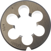 Трубная плашка Bucovice Tools G 3/4" -14 115CrV3 55x16мм 212340