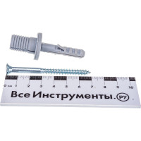 Крепеж для ступеней (дюбель с шурупом) Fischer TBB 50 шт 60583