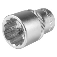 Головка торцевая двенадцатигранная AV Steel (18 мм; 1/2)  AV-521018