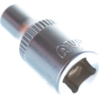 Головка торцевая шестигранная AV Steel (4 мм; 1/4)  AV-500004