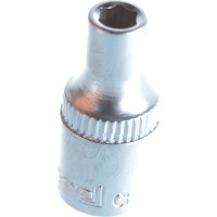 Головка торцевая шестигранная AV Steel (4 мм; 1/4)  AV-500004