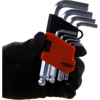 Набор ключей шестигранных с шаром AV Steel 9 предметов  AV-364109