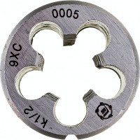 Коническая плашка ООО "ТМТ ГРУПП" дюйм. К1/2" 9ХС 58002