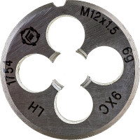 Плашка ООО "ТМТ ГРУПП" М12х1.5 9ХС лев. 143499