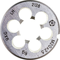 Плашка ООО "ТМТ ГРУПП" М20х2.5 9ХС лев. 102696