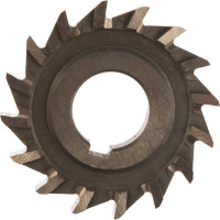 Фреза дисковая 3-х сторонняя ООО "ТМТ ГРУПП" 63х 8х22 Z=16 Р6М5 138670