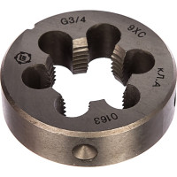 Плашка ООО "ТМТ ГРУПП" трубная цилиндрическая G 3/4" 9ХС 57996