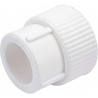 Комбинированная муфта PRO AQUA PP-R ВР белая d-25 мм 3/4" PA22014Pb