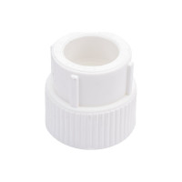 Комбинированная муфта PRO AQUA PP-R ВР белая d-25 мм 3/4" PA22014Pb