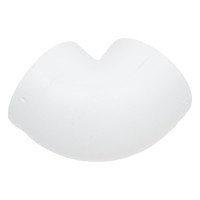 Угольник PRO AQUA PP-R 90 градусов, белый, 50 мм PA13016Pb