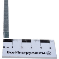 Скобы (1000 шт; 6 мм; Тип 140) для степлера КОБАЛЬТ 911-710