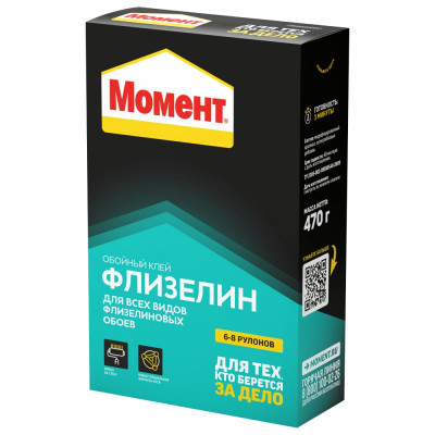 Обойный клей МОМЕНТ Флизелин 470 гр Б0022987 3000294