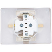Розетка Systeme Electric 2-м СП BLANCA 16А 250В защитные шторки SchE1210266 BLNRS441121