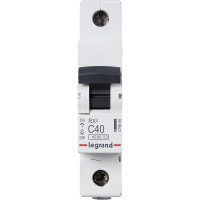 Авт.выключатель Legrand RX3  4,5кА 40А 1П C 419668