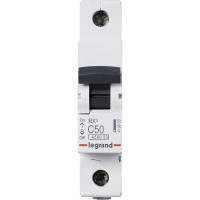 Авт.выключатель RX3 Legrand 4,5кА 50А 1П C 419669